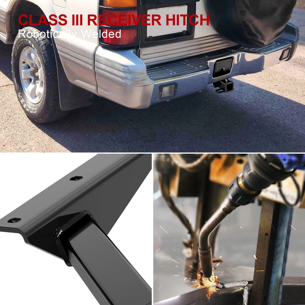 2 Inch Trailer Hitch Receiver for Mitsubishi Montero (1992-2000)