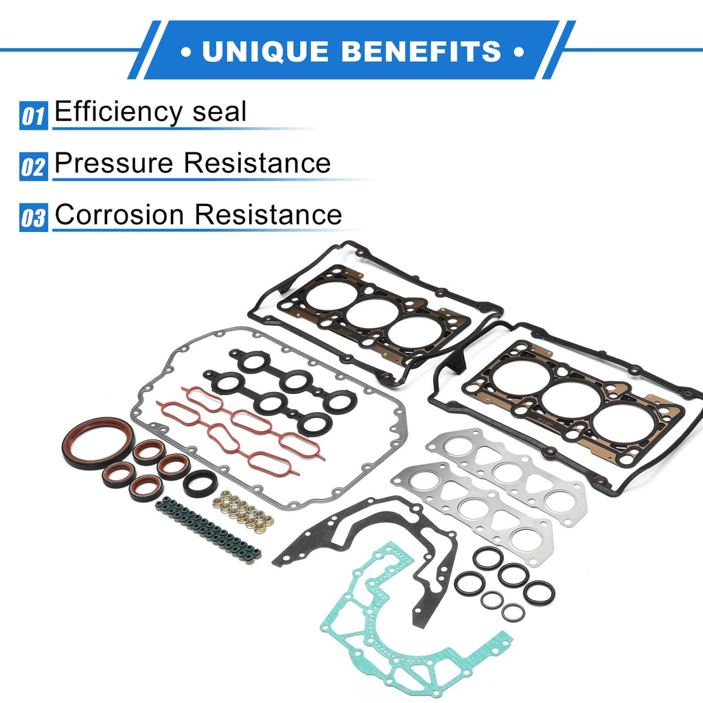 Cylinder Head Gasket Kit No. 078198012G for Audi AFE (1 Set)