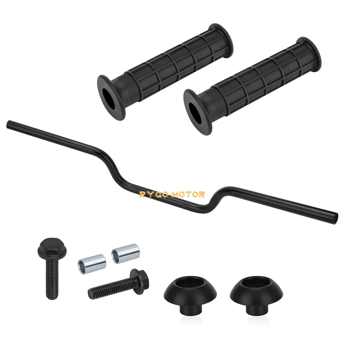 Heavy Duty Handlebar & Grips w/ Bar End for Honda ATC250R (1983–1986)