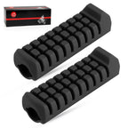 Rubber Foot Peg Rest Set of 2 for Suzuki QuadSport 80 LT80 (1987–2006)