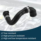 Radiator Hose No. 17127535535 for BMW X3 (2016–2019) Cooling Liquid Tube