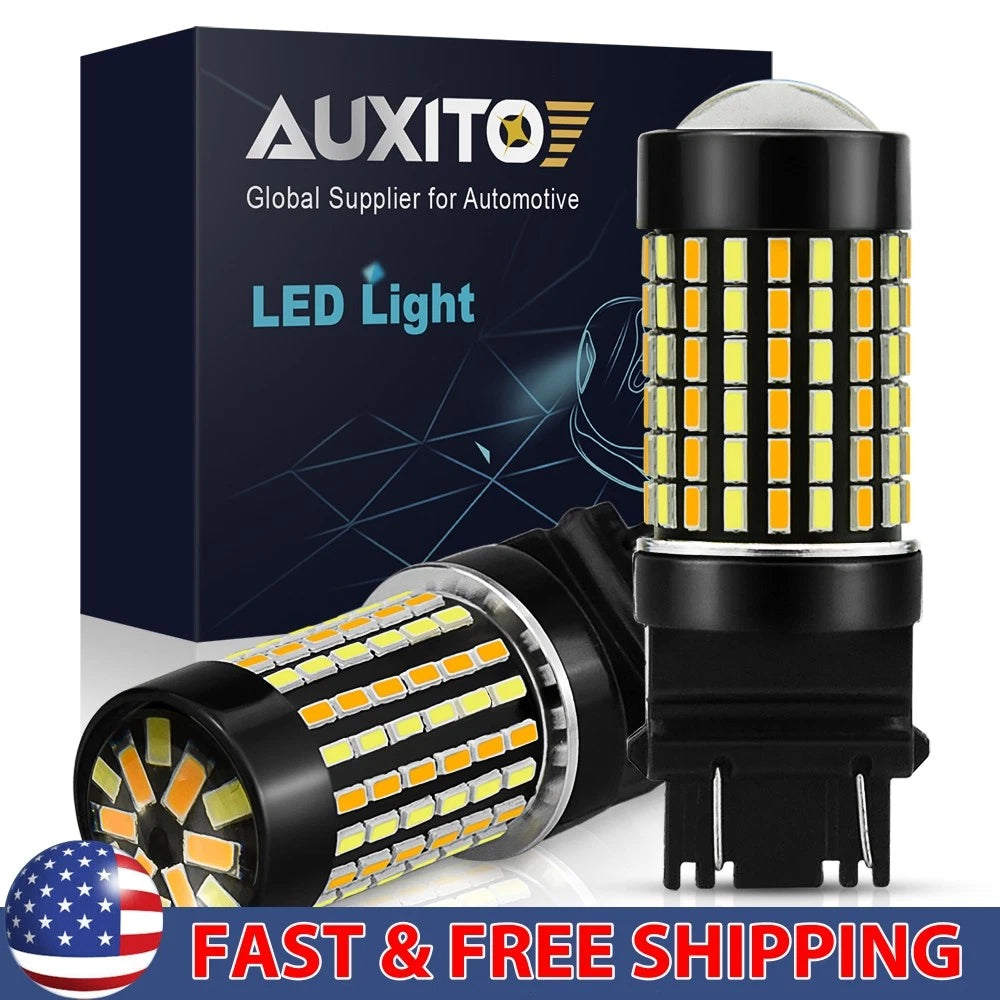 2X LED 3157 Turn Signal Lights for Make Model