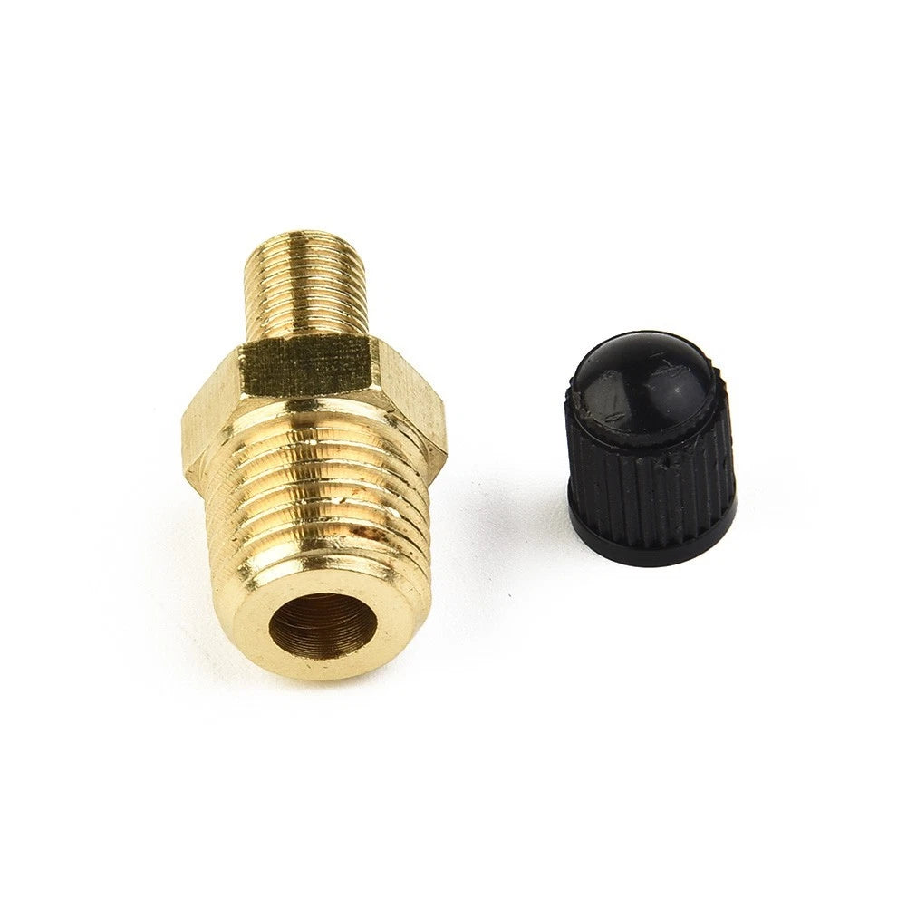 2g00psi Air Tank Fill Valve for Air Compressor (Black Plastic Cap)