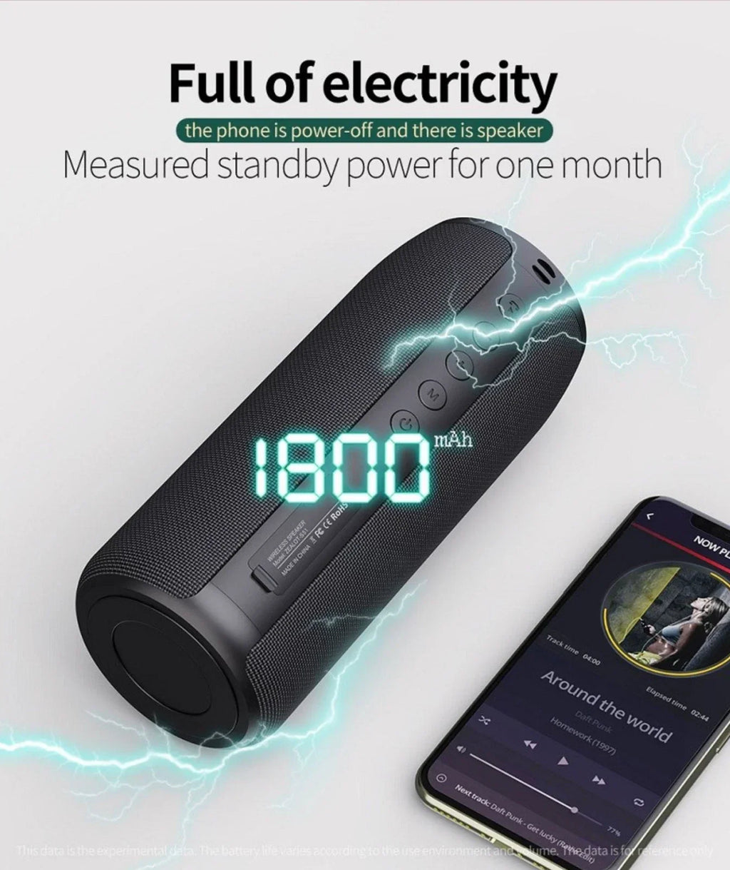 Portable Wireless Bluetooth Waterproof Speaker for iPhone Samsung