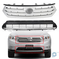 Front Bumper Grille Set for Toyota Highlander (2011–2013)