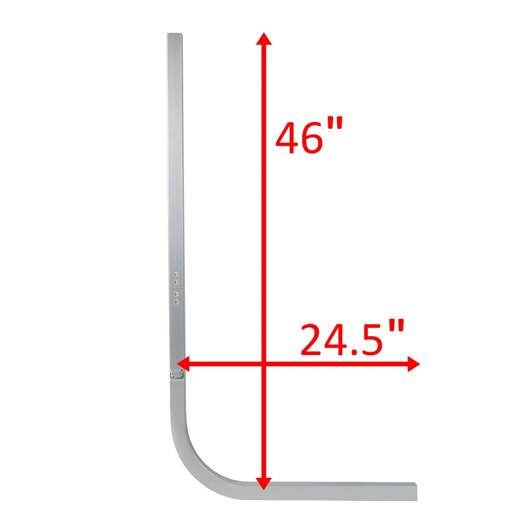 1-1/8" Thick Aluminum 46" Boat Trailer Guide Poles for Boat Trailers