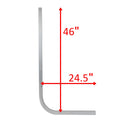 1-1/8" Thick Aluminum 46" Boat Trailer Guide Poles for Boat Trailers