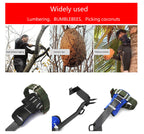Tree Climbing Spike Set with Adjustable Belt and Lanyard
