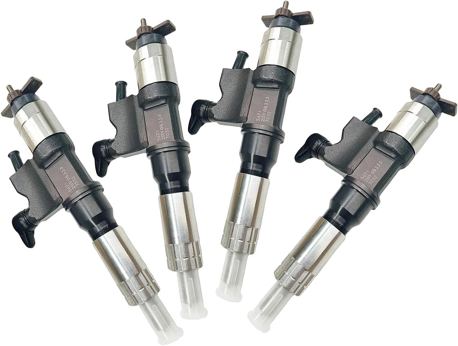 4X Fuel Injector 095000-5474 for Isuzu 4HK1 NPR NPR-HD Diesel (2001–2007)