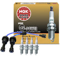 Set of 4 NGK G-Power Platinum Spark Plugs for Hyundai Kia 2.4 L4