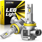 LED Headlight Bulb Kit H8 H11 H9 for Canbus High Low Beam (6000K)