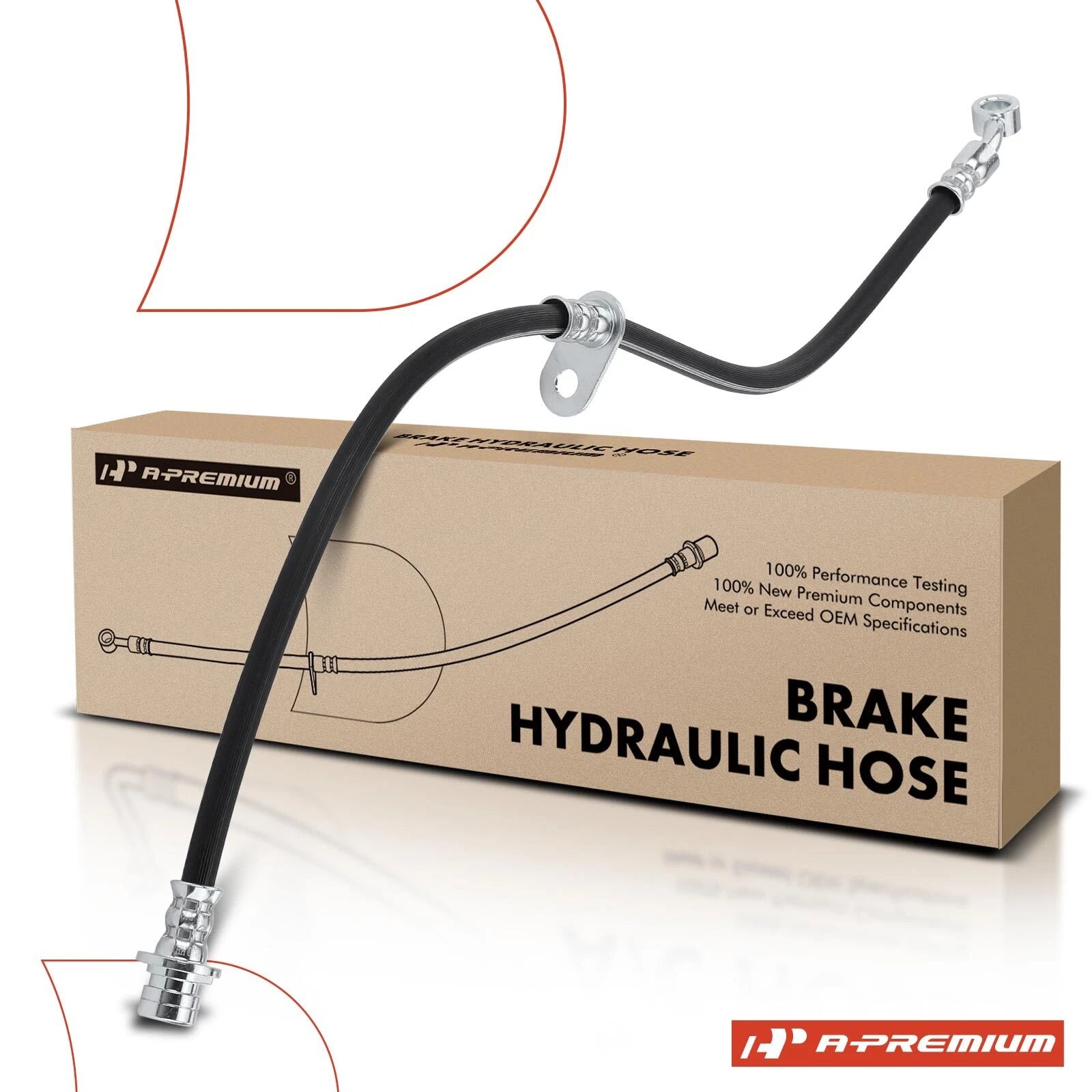 Front Passenger Brake Hydraulic Hose for Honda Civic (2006–2011)