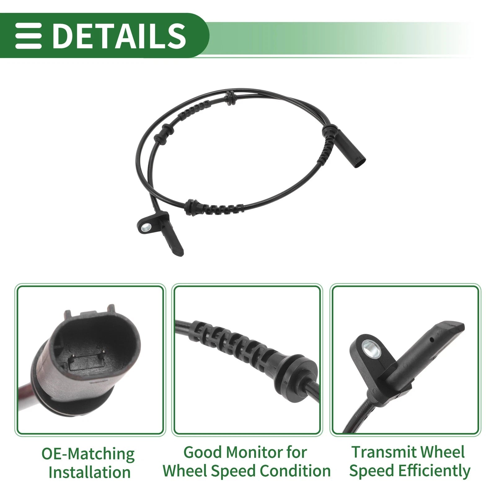 ABS Wheel Speed Sensor No. 34526775864 for BMW 760Li (2010–2015)
