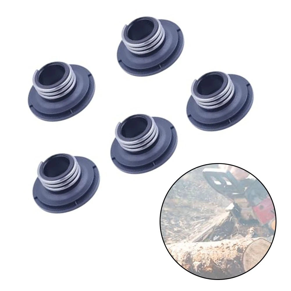 5 Piece Set of Oil Pump Worm Gears for Chainsaws