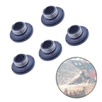 5 Piece Set of Oil Pump Worm Gears for Chainsaws