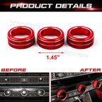 Center Console AC Climate Control Ring Cover for Honda Civic & Accord (2023-2025)