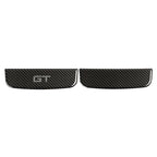 Carbon Fiber Interior Storage Box Trim Cover for Ford Mustang (2015–2019)