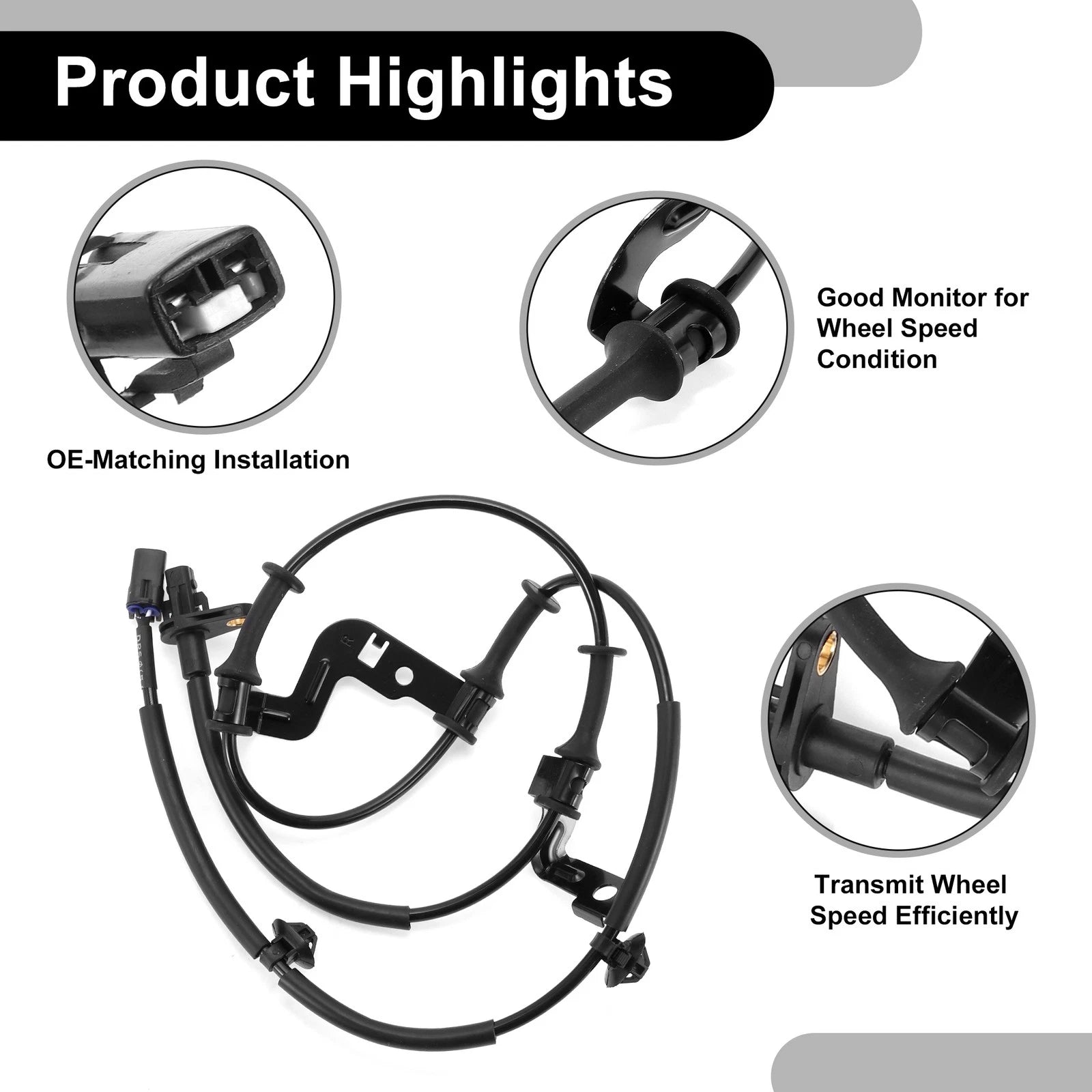 ABS Wheel Speed Sensor No. 59830-A7300 for Kia Forte5 (2014–2018)