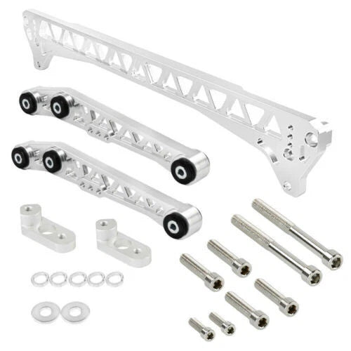 Billet Lower Control Arm + Subframe Brace for Honda Civic/Del Sol (1992–1995)