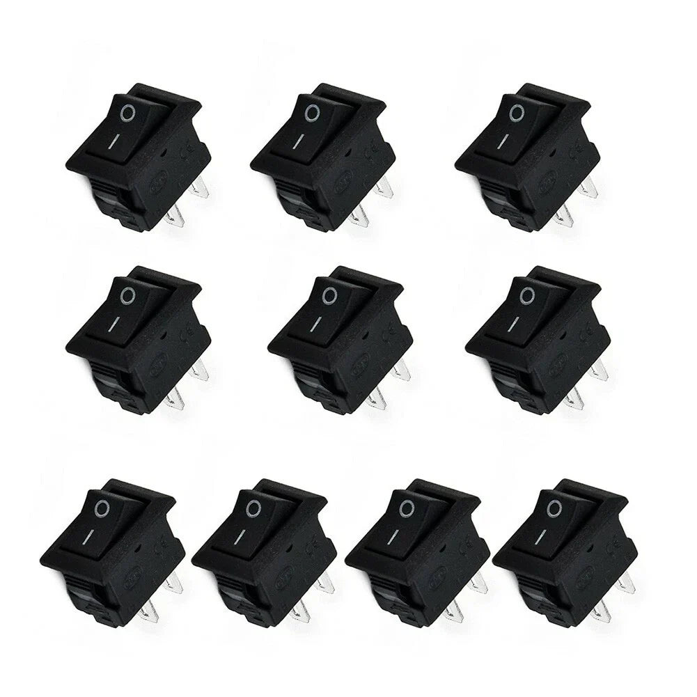 On/Off / Small 12V / TOGGLE SPST Switches for Car Boat Truck Round