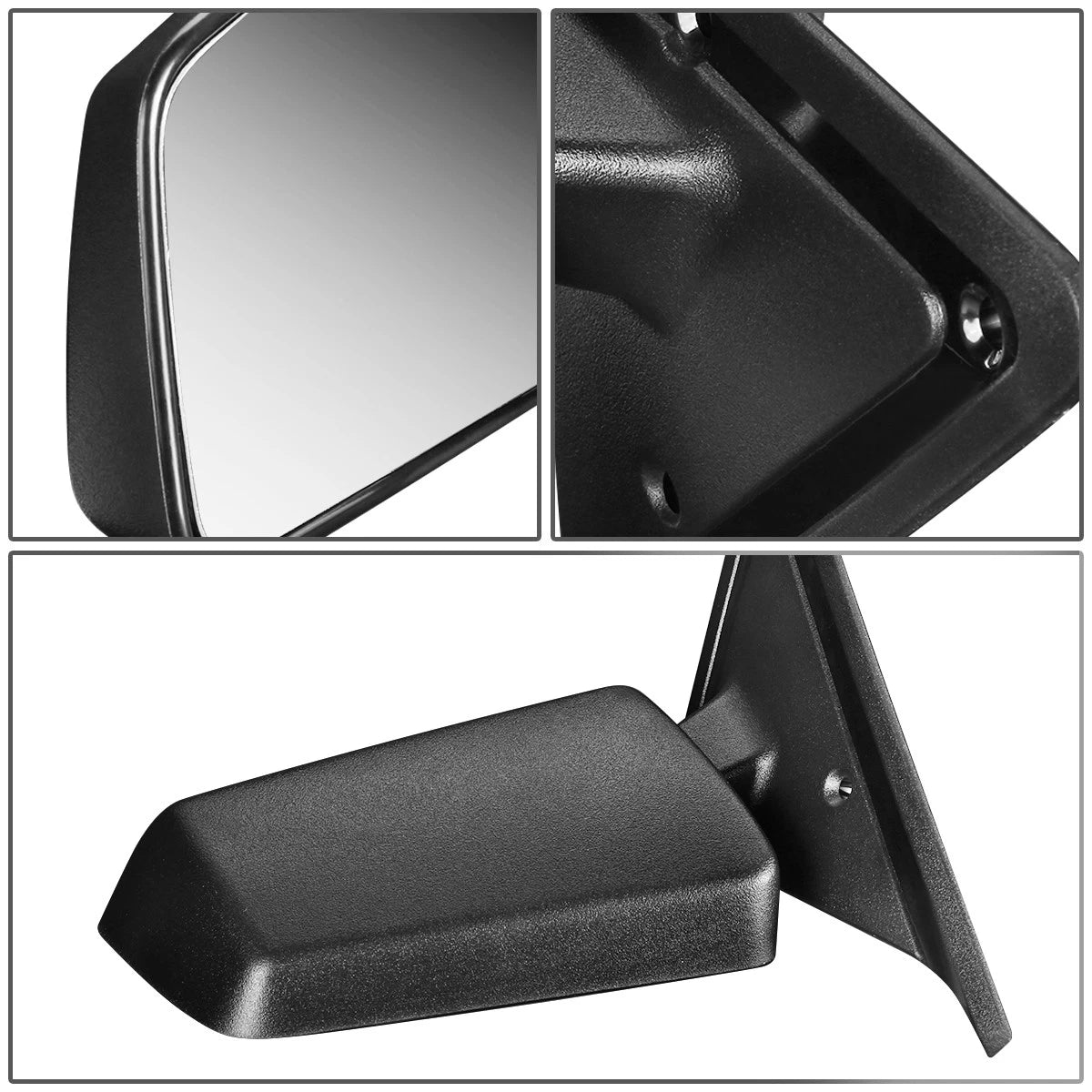 OE Style Manual Side Door Mirror Left for Chevy S10 GMC S15 (1985–1994) GM1320128