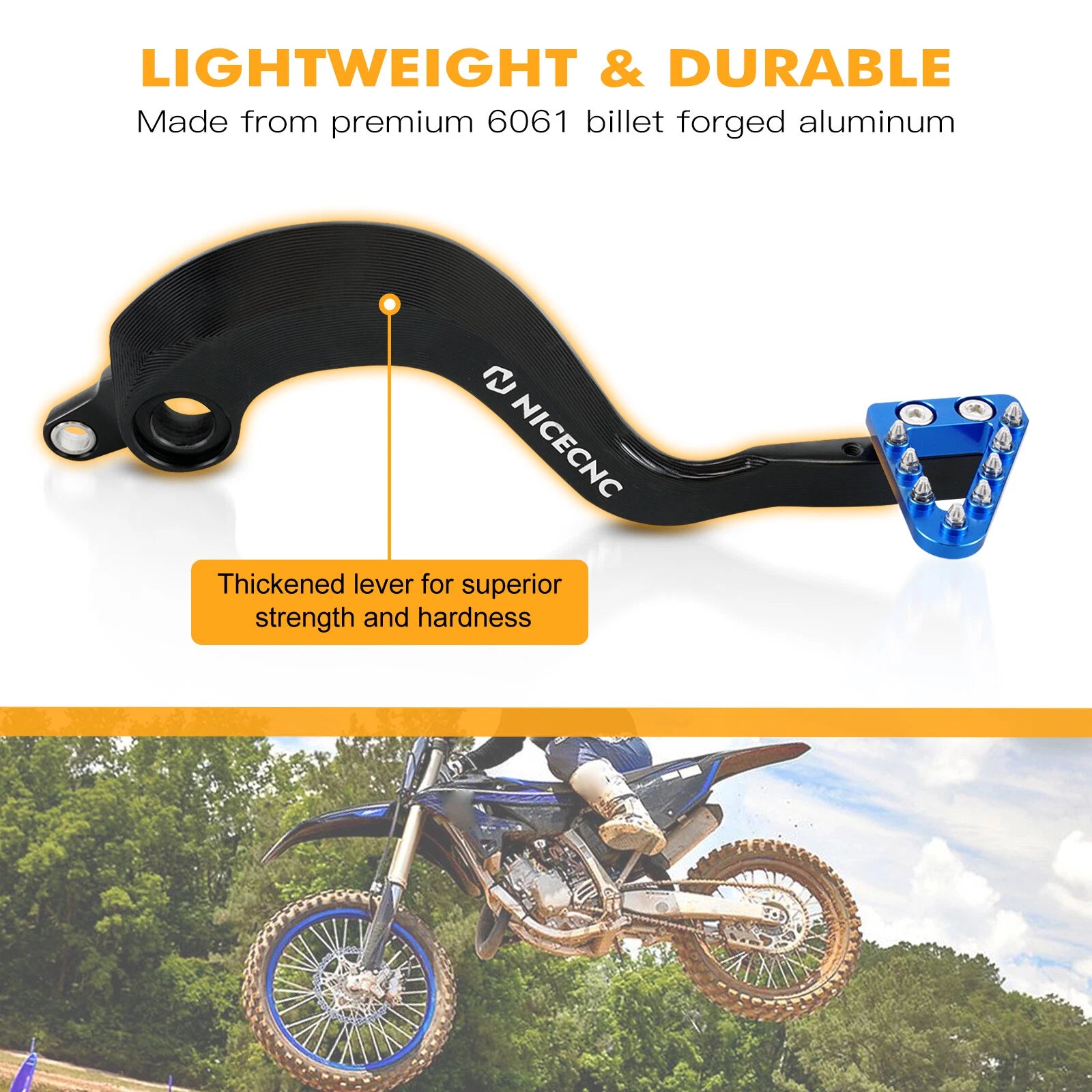 Rear Foot Pedal Lever Brake Return Spring Kit for Yamaha YZ125 YZ250 (2009–2023)