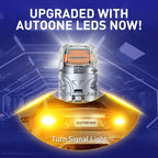 Set of 2 Amber LED Front Turn Signal Bulbs for Make Model (YYYY–YYYY)