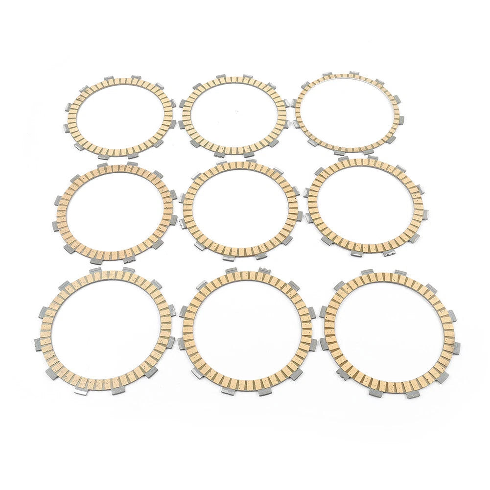 9 Pcs Clutch Friction Plates for Yamaha R1 YZF-R1 (2004–2008)