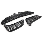 Front Bumper Fog Light Grille for BMW M3 M4 F80 F82 F83 (2015-2018)