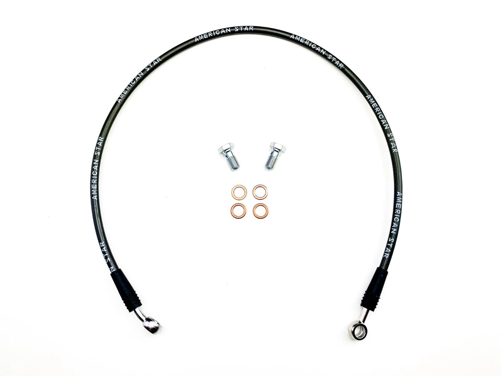 Stainless Steel Rear Brake Lines for Yamaha Warrior 350 (1997–2004)