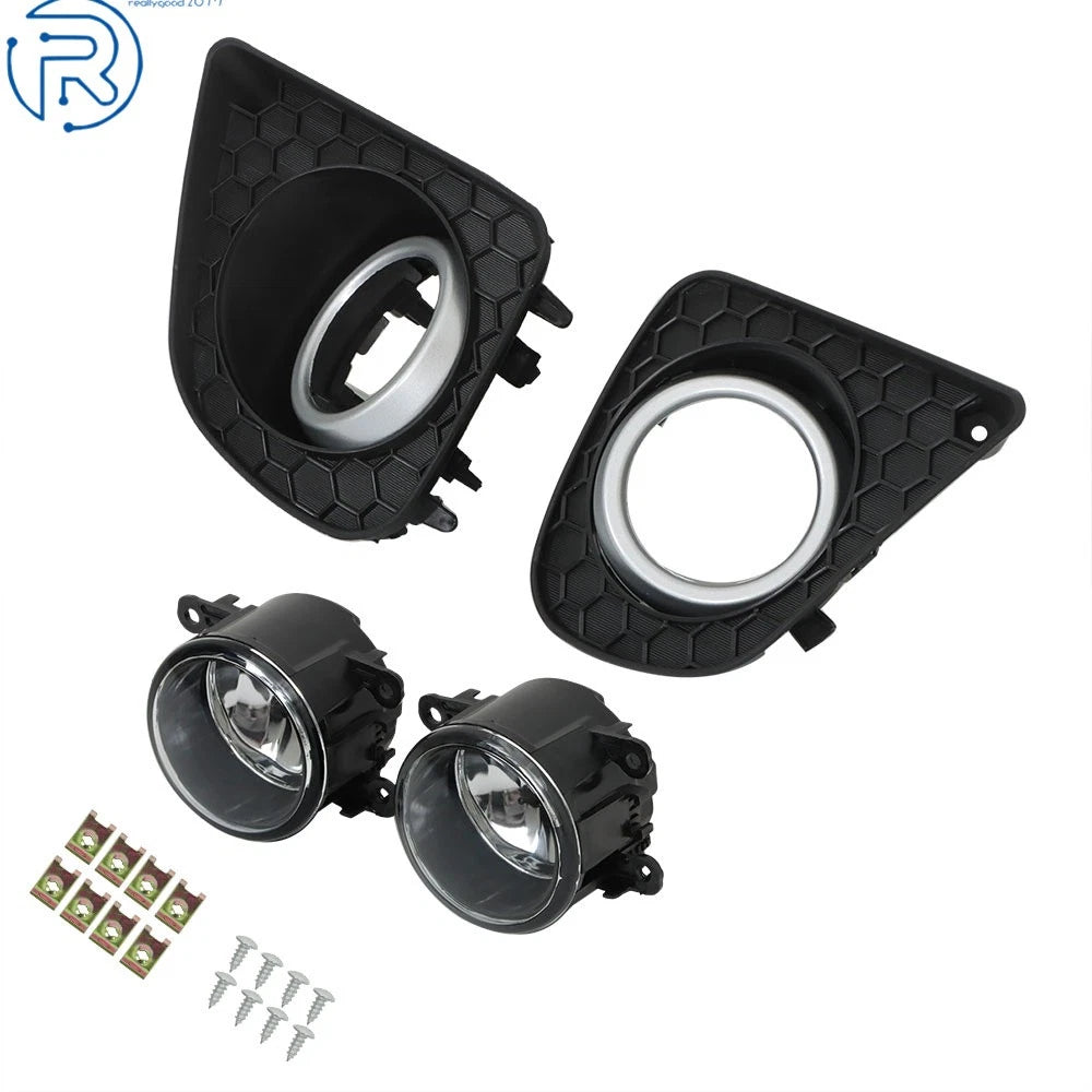 Fog Light Assembly Set for Honda Accord 2-Dr (2013–2015) Left & Right w/Bezel