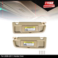 Pair Sun Visors for Honda Civic (2006â2011) Beige