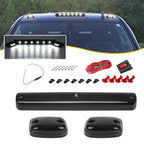 LED Cab Roof Marker Running Fog Lights for Silverado 2500HD 3500HD (2007–2021)