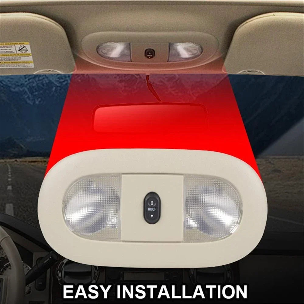 Overhead Console with Dome Light & Sunroof Switch for Ford Super Duty (2008-2016)