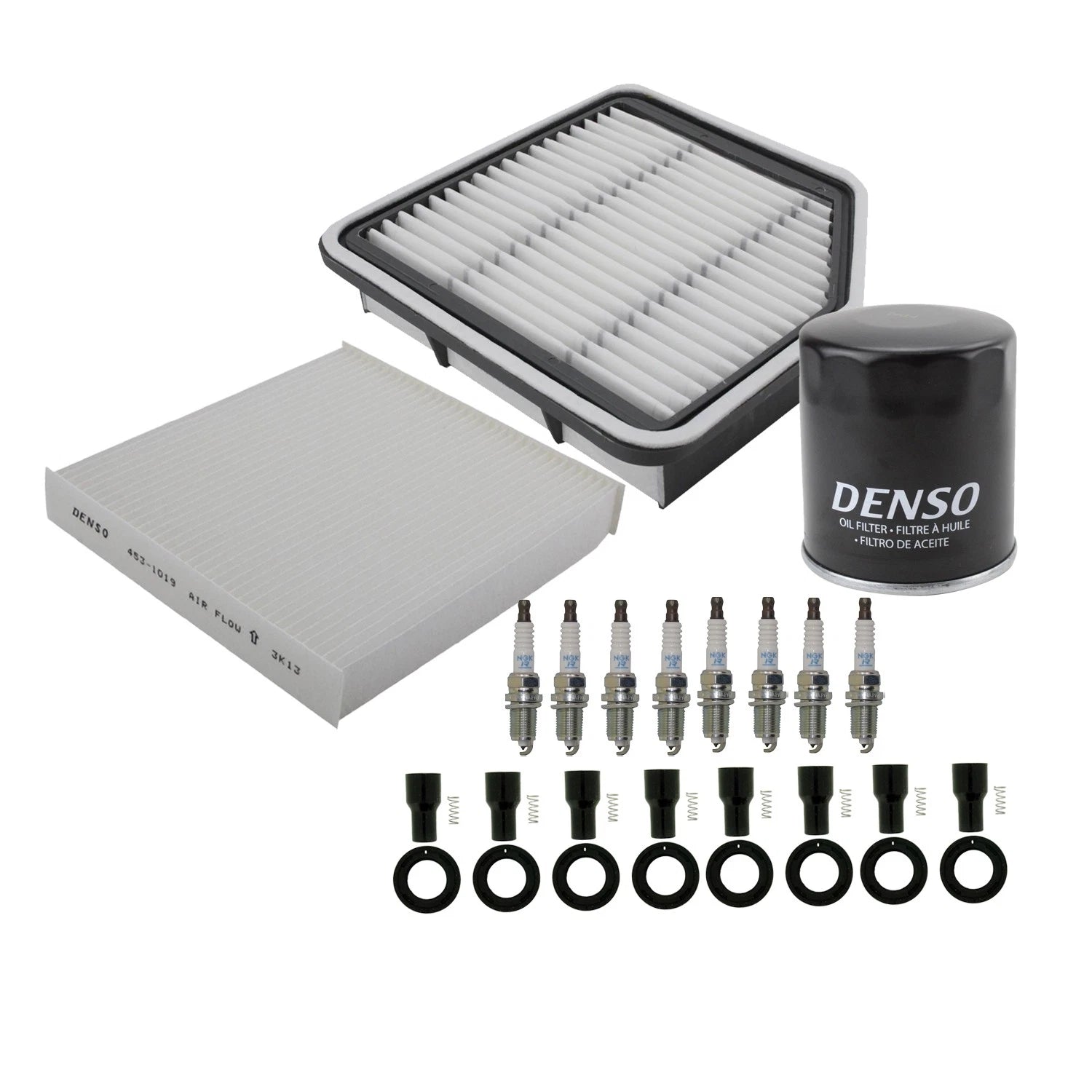 Tune Up Kit with NGK 8 Spark Plugs & Boots for Lexus GS430 (2001–2007)