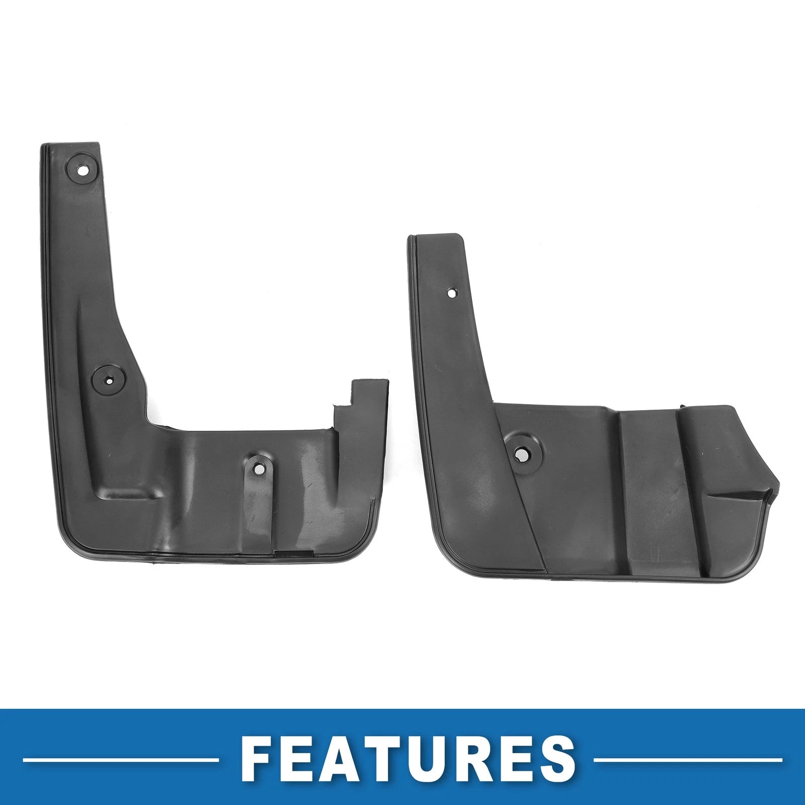 Set of 2 Front & Rear Mud Flap Splash Guards for Subaru Outback (2010–2014)
