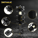 Set of 2 Front Complete Struts for Toyota Corolla (2009–2013)