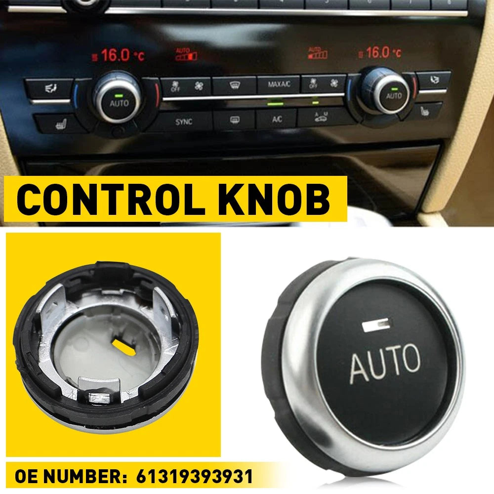 AC Climate Control Knob Button Repair Kit for BMW 520i 528i 530i (2012–2016)