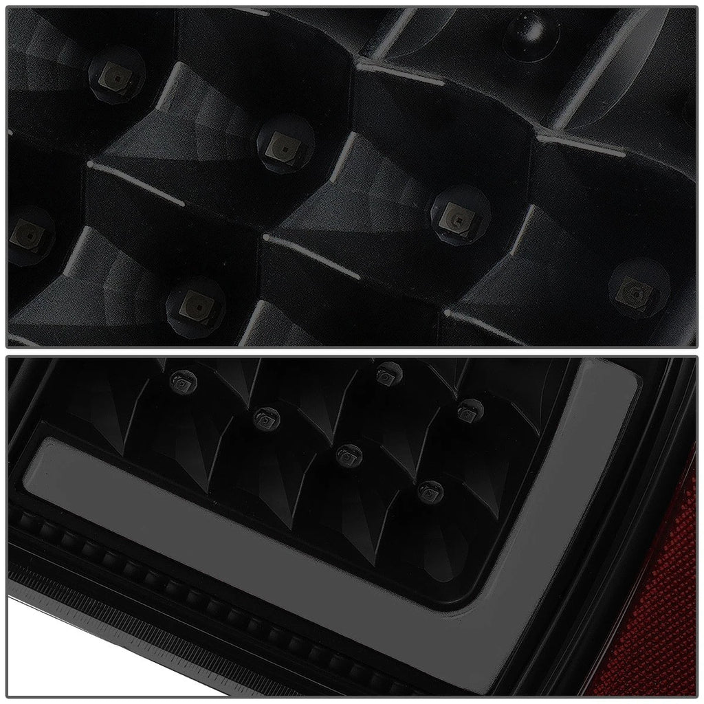 Red LED L-Bar Tail Brake Light Lamps for Ford Super Duty F150 (1999–2007)