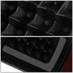 Red LED L-Bar Tail Brake Light Lamps for Ford Super Duty F150 (1999–2007)