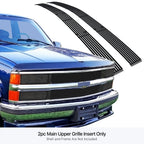 Stainless Black Billet Grille Insert for Chevy Blazer Suburban (1994-1999)