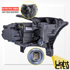 LED Headlight LH for Dodge Durango (2021–2024) - Auto Hi-Beam, Black