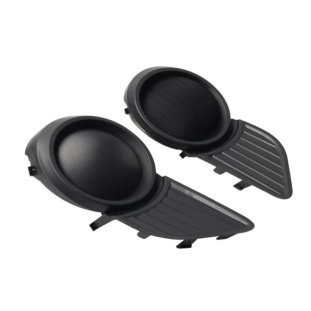 Fog Light Bezel Covers Black for Toyota Sienna (2011-2017)