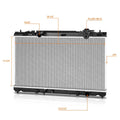 Aluminum Cooling Radiator DPI-13160 for Toyota Camry 2010–2011