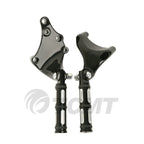 Passenger Footrest Footpeg Mount Bracket for Harley Sportster 883 1200 (14-22)