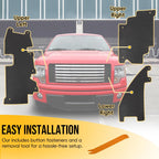 3PCS Radiator Support Grille Air Deflector Kit for Ford F-150 (2009–2014)