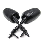 Mini Racing Mirror for Yamaha YZF R6 (2006–2008), YZF R1 (2002–2008) Black