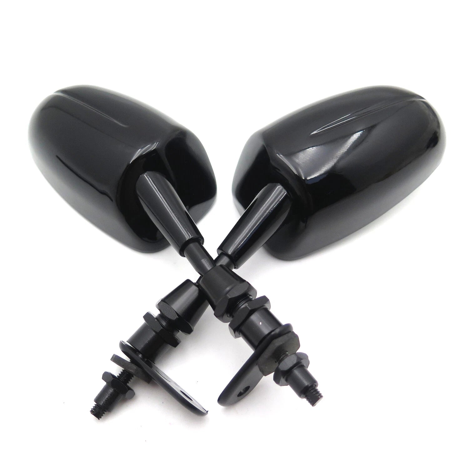 Mini Racing Mirror for Yamaha YZF R6 (2006–2008), YZF R1 (2002–2008) Black