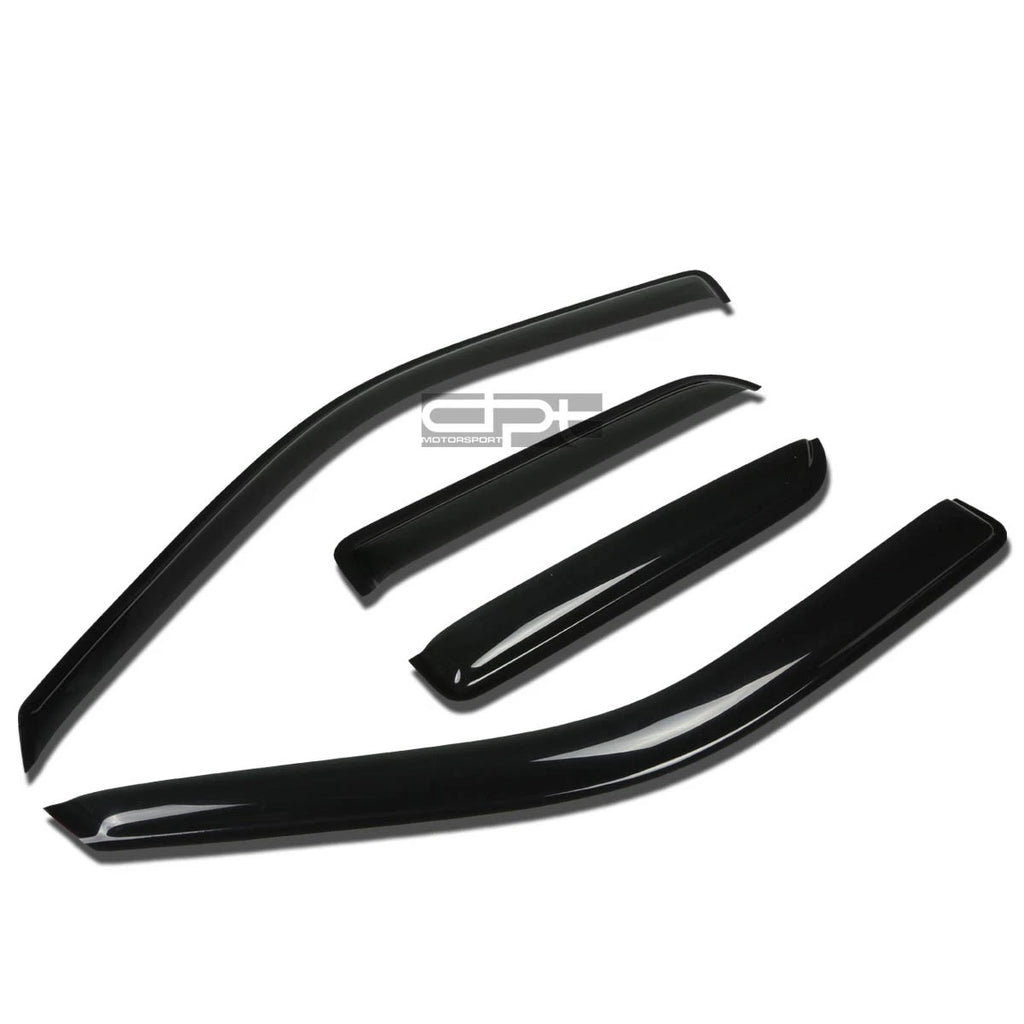 Set of 2 Window Visors for Ram 1500/2500/3500 (2009–2014) Smoke Tint