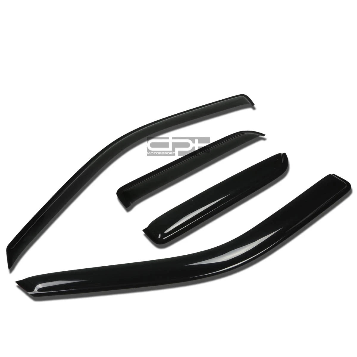 Set of 2 Window Visors for Ram 1500/2500/3500 (2009–2014) Smoke Tint